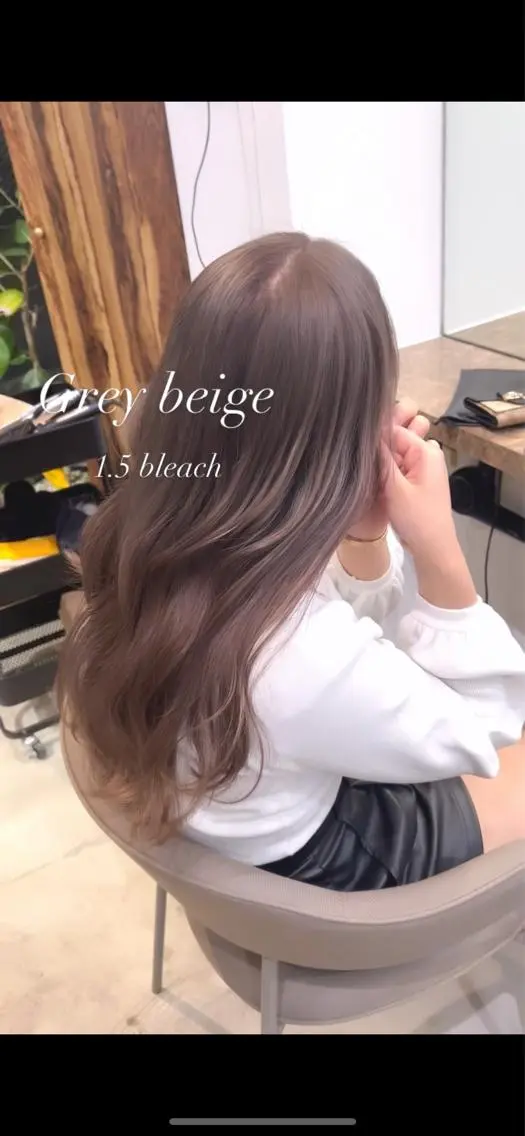 ミディアム カラー 【限定価格✨ ✂️】岩田真宏のヘアスタイル