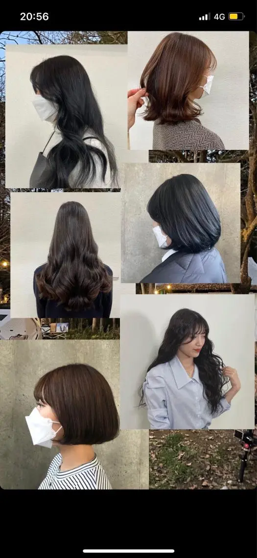 セミロング カラー もりたみかこ 美容師お休み中のヘアスタイル