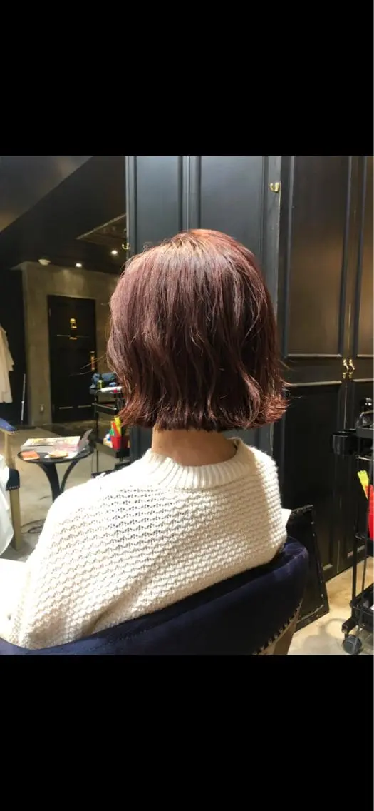 ショート カラー 半個室サロン／韓国 ヘア‎Amiのヘアスタイル