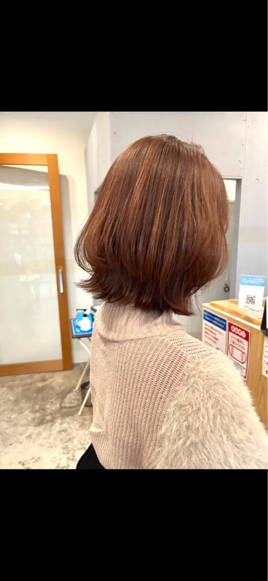 ミディアム カノエ下関熊野店 /スタッフモデルのヘアスタイル
