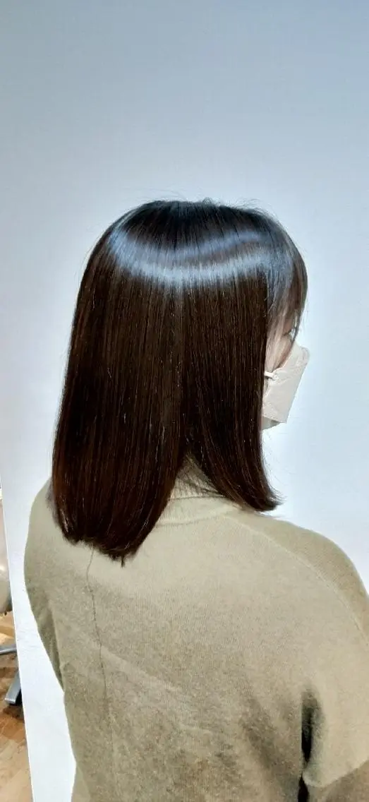 セミロング カット トリートメント ヘッドスパ 安藤 浩樹のヘアスタイル