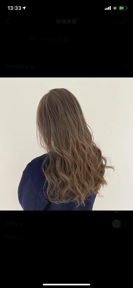 セミロング カラー ヘアアレンジ アクアカラー バレイヤージュ ベージュカラー ブリーチ ブロンド ヘアカラー トリートメント 🌻Insta指名 NO.1🌻Shoのヘアスタイル