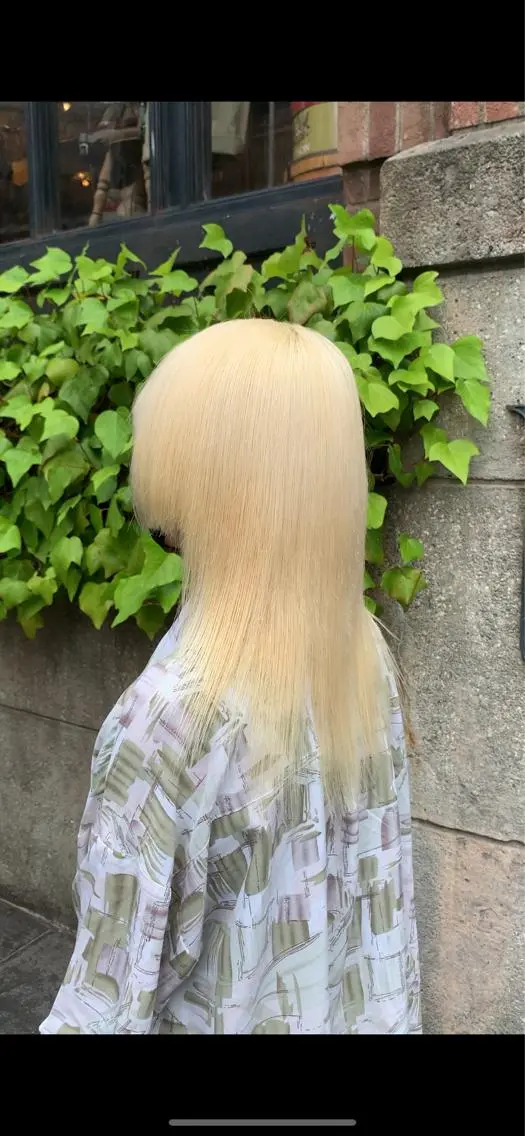 ロング カラー れい🫧 ハイトーン特化のヘアスタイル