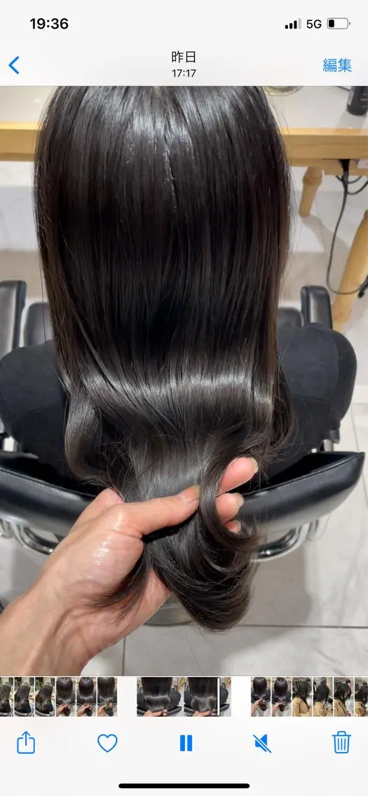ロング ヘアカラー トリートメント ヘッドスパ 柔らか透け感カラー 🌿ムロヤリョウスケのヘアスタイル