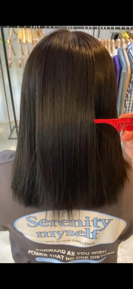 セミロング ♡レイヤーカット れお♡のヘアスタイル