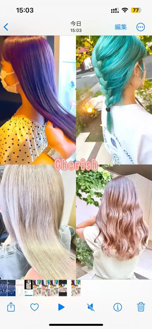 セミロング カラー ハイトーンカラー 💎透明感カラー特化 💎TAISEIのヘアスタイル