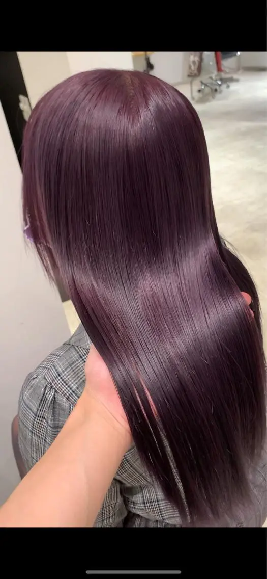 ロング カラー れい🫧 ハイトーン特化のヘアスタイル