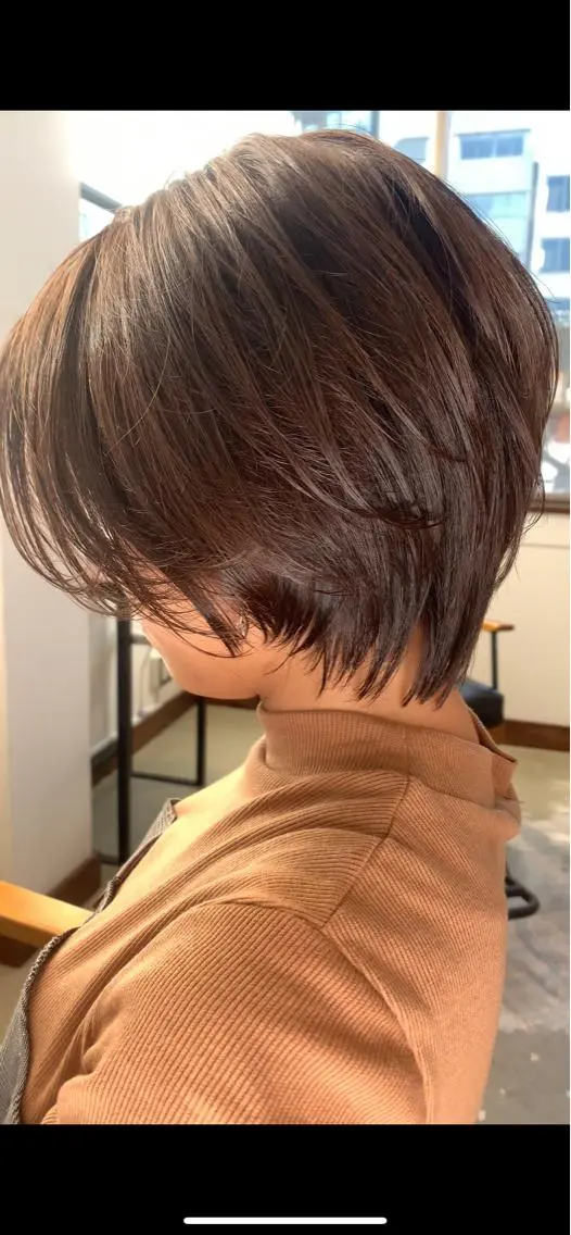 ショート カット トリートメント 一ノ瀬 暁のヘアスタイル