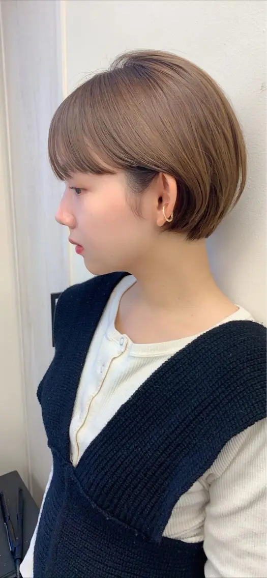 ショート ショートヘア カット トリートメント メンズStylist 山根慧のヘアスタイル