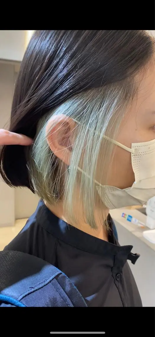 ミディアム 吉留愛加/ 似合わせカットのヘアスタイル