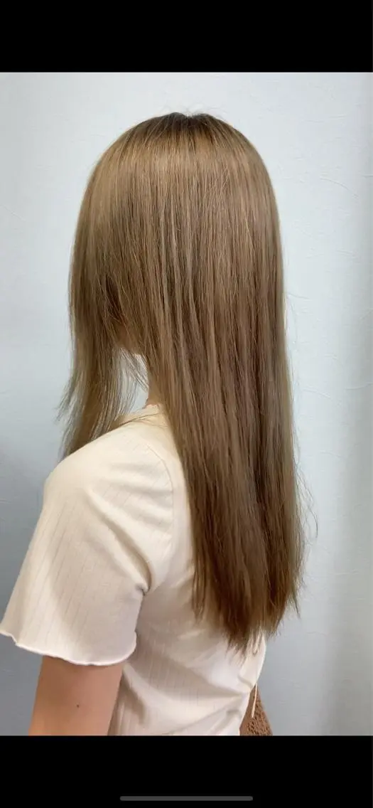 ロング Lepps れいなのヘアスタイル