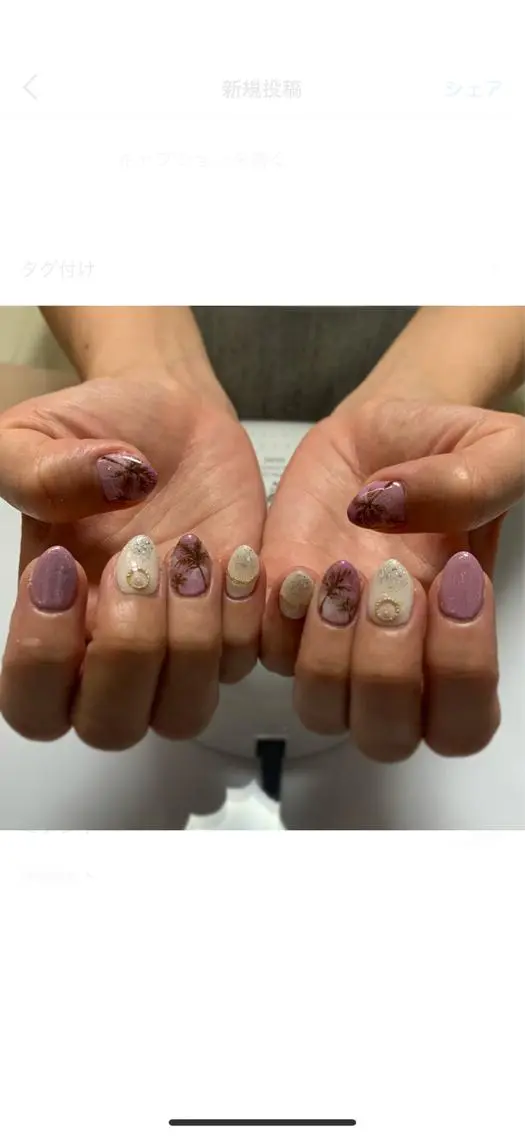 ネイル 持ち込み nail M&Tのネイルデザイン