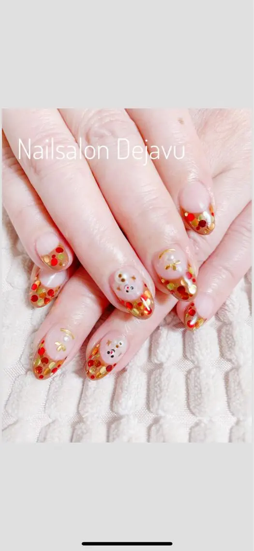 ネイル アートネイル Nail salon Dejavu 🌿のネイルデザイン
