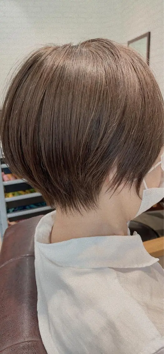ショート ショートヘア Blossom大塚 ディレクター永野のヘアスタイル
