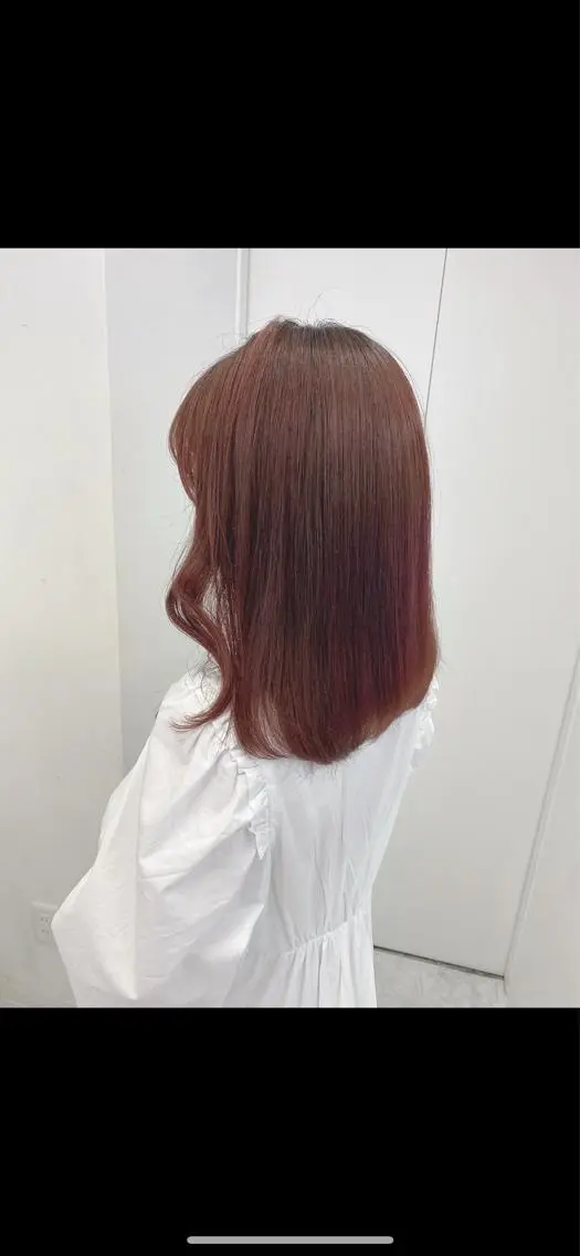 セミロング カラー ヘアアレンジ ブラウンカラー ❄️THEATER 透明感カラー❄️のヘアスタイル