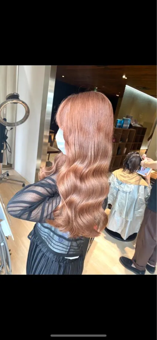 カラー カット ヘアカラー 顔まわりの神様✨ 透明感カラー藤嶋秀幸のヘアスタイル