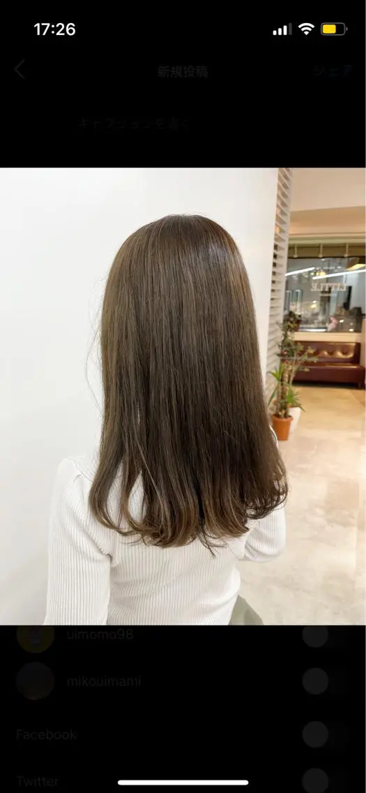 ショート レイヤー🩵透明感 ೀユイ🌙のヘアスタイル