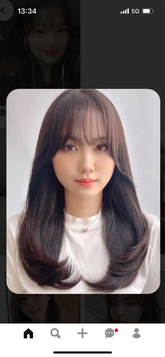 ロング 韓国好き🇰🇷 美容師MIKUのヘアスタイル