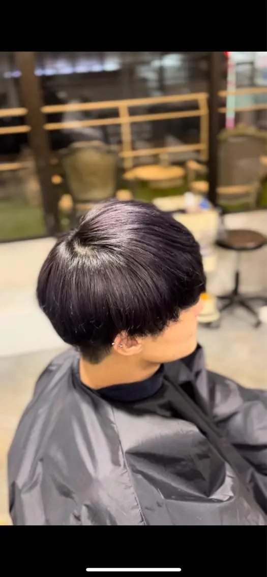 ショート カラー メンズ ヘアカラー 高島 凜のヘアスタイル