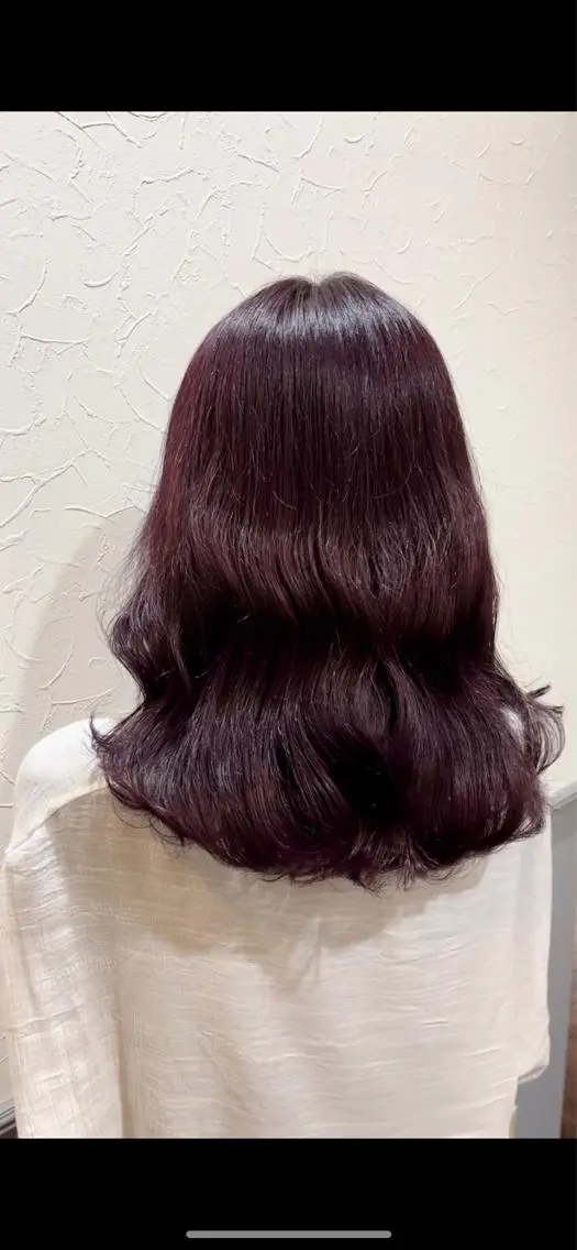 ミディアム 髙橋 愛実のヘアスタイル