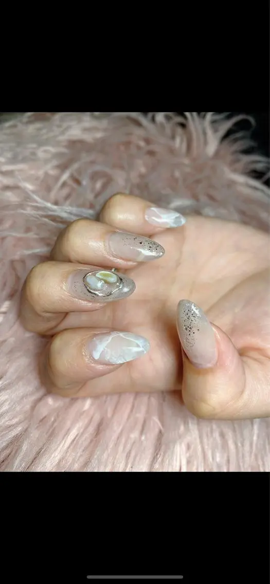 ネイル クリアネイル ニュアンスネイル スカルプネイル Re:NaiL (リネイル)のネイルデザイン
