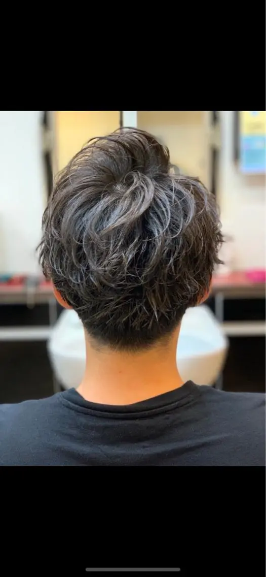 ショート メンズ 二本木 秀成のヘアスタイル