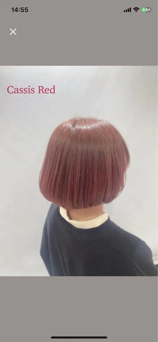 ミディアム 小平 悠人のヘアスタイル