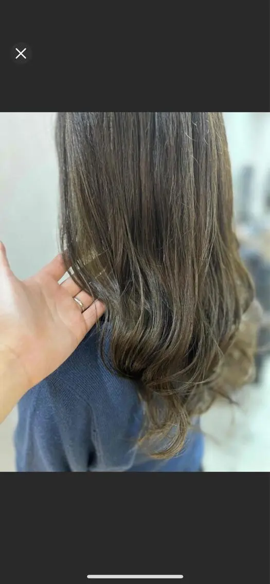 カラー ヘアカラー 艶髪🥣透明感カラー 🫧前田奈津実のヘアスタイル