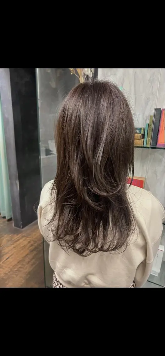 ミディアム パーマ ミディアムパーマ レイヤーカット 松井美樹/似合わせ ガーリー・韓国のヘアスタイル