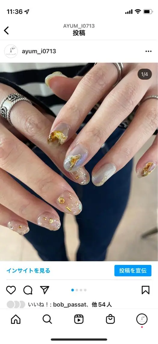 ネイル ハンドネイル sabo... nailのネイルデザイン