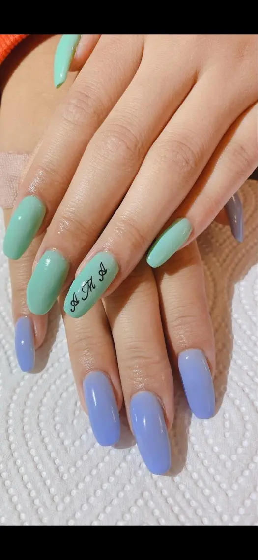 ロング shandy nailのネイルデザイン