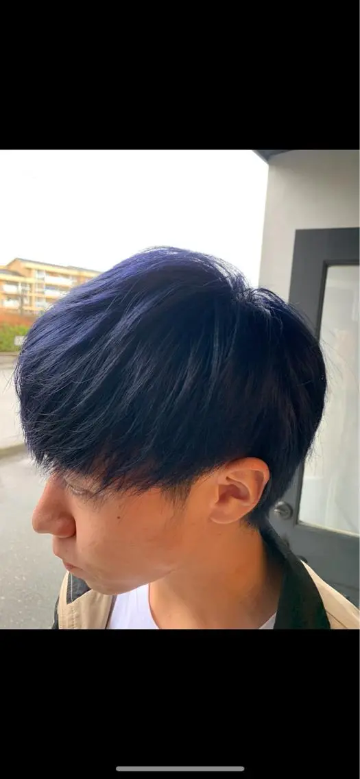 ショート カラー メンズ ✨ホワイトカラー✨ ホワイトブリーチ✨のヘアスタイル