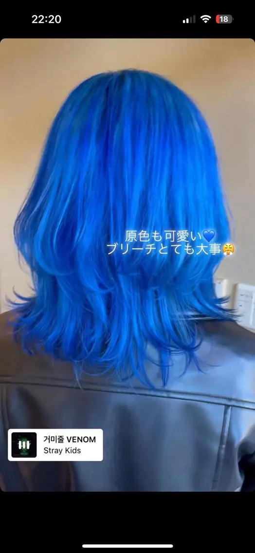 カラー 鈴木 未歩のヘアスタイル