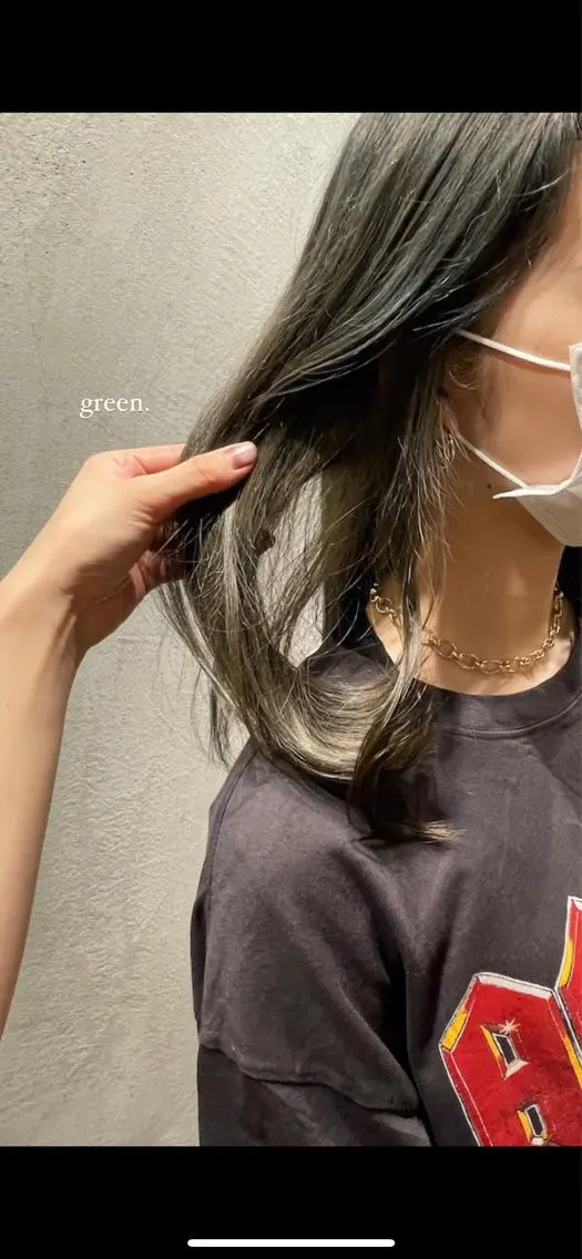 ミディアム カラー sand🎀 Ricoのヘアスタイル