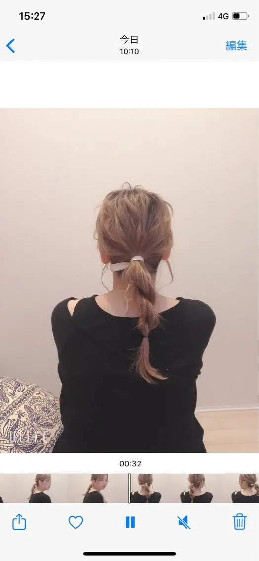 ヘアアレンジ 杉野 凜のヘアスタイル