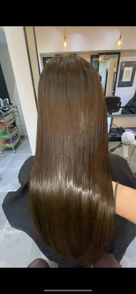ロング 髪質改善 トリートメント カット ヘアカラー トリートメント 美髪✨髪質改善 &艶カラーmanaeのヘアスタイル