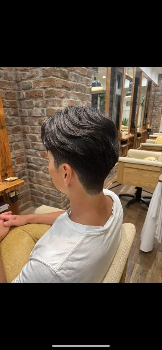 メンズ フェードカット カット 🍀似合わせカット 🍀柳澤里玖のヘアスタイル
