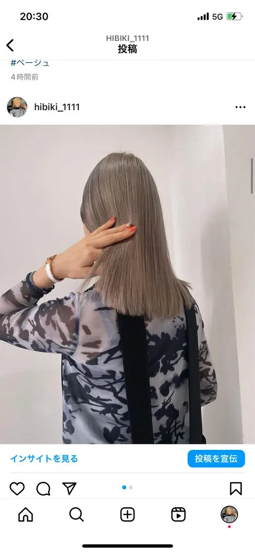 ミディアム HIBIKI/原宿 ハッシュカット🪄のヘアスタイル