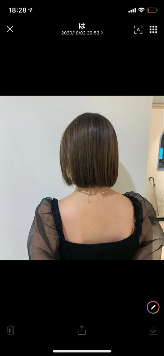ショート カラー 🍓韓国ヘア レイヤ ーカット🍓笠原 葵のヘアスタイル