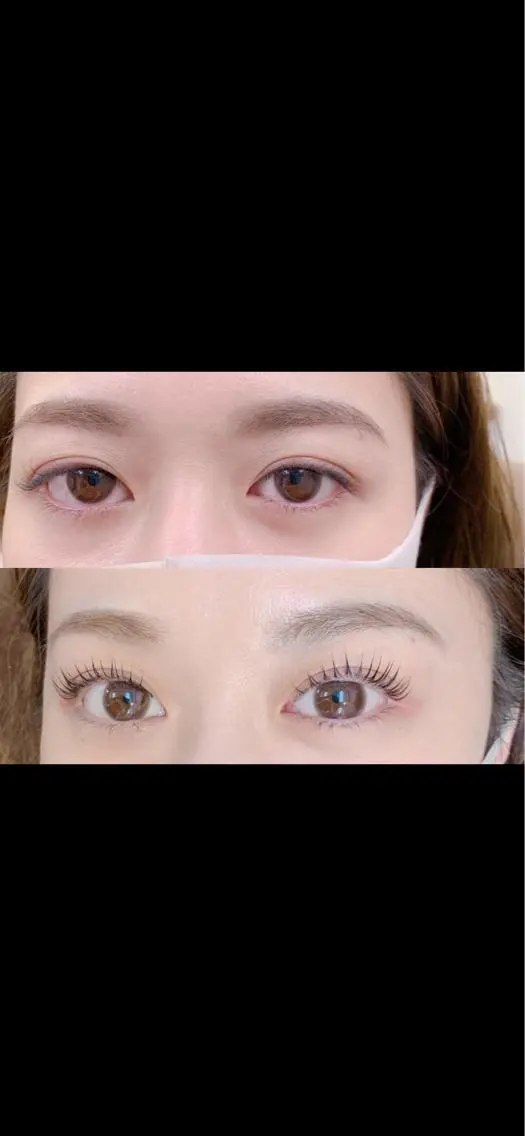 マツエク・マツパ 一重×まつ毛パーマ crib eyelashのマツエク・マツパデザイン