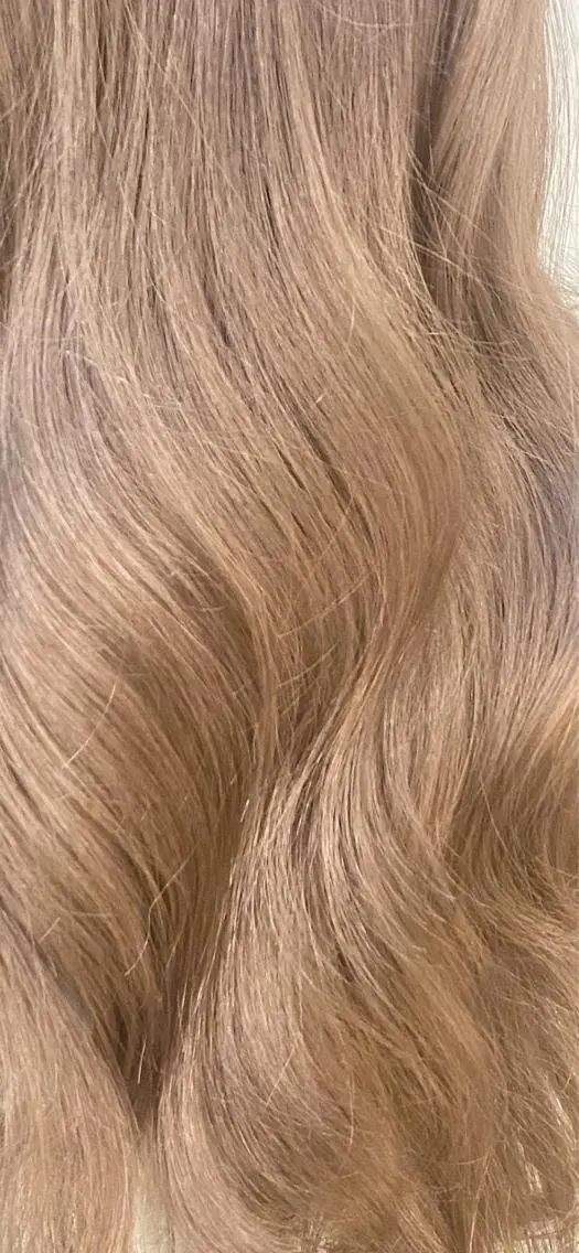 セミロング カラー パーマ ヘアアレンジ メンズ キッズ ネイル マツエク・マツパ メンズハイトーン ベージュカラー ハイトーンカラー ミルクティーベージュ 髪質改善 🌈デザインヘア職人 Kaede🌈のヘアスタイル