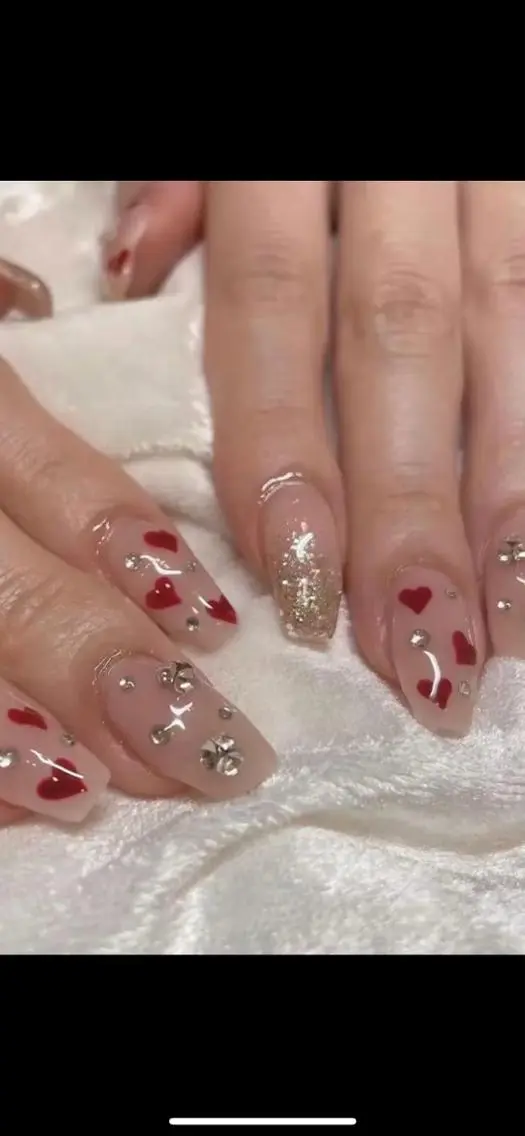 ネイル キラキラ🌸🌸🌸 nail ⭐️✨のネイルデザイン