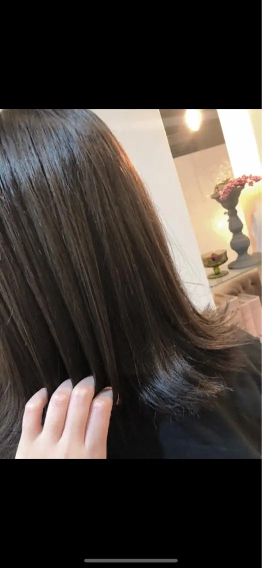 ミディアム カラー ayumi ／透明感カラーのヘアスタイル