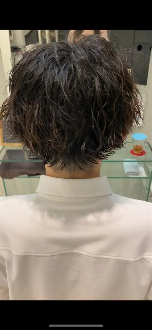 パーマ メンズ メンズパーマ ツイストスパイラルパーマ スパイラルパーマ 【育休中】EARTH 荒井店HARUNAのヘアスタイル