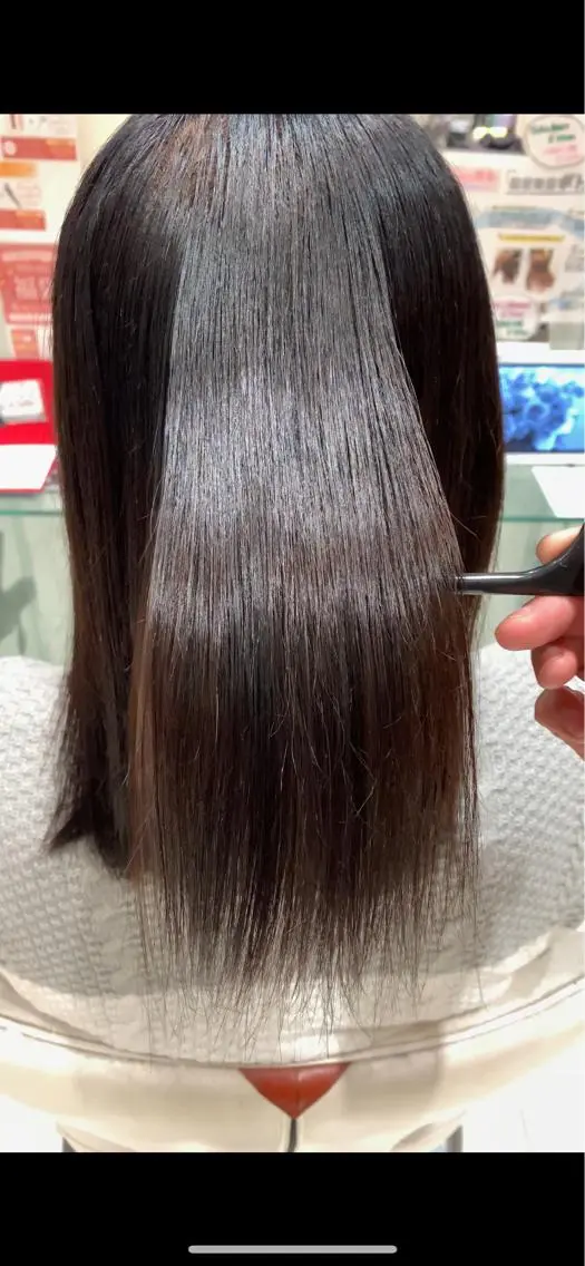 セミロング 髪質改善 トリートメント 金井 郁弥のヘアスタイル