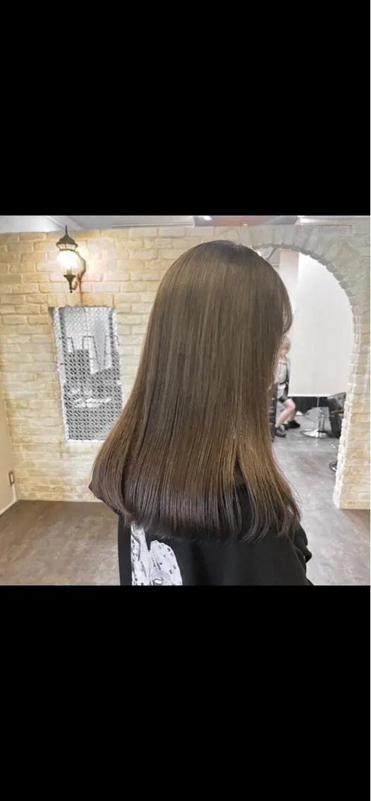 セミロング カット トリートメント ヘッドスパ カラー🫧アレンジ 🎀REIMIのヘアスタイル