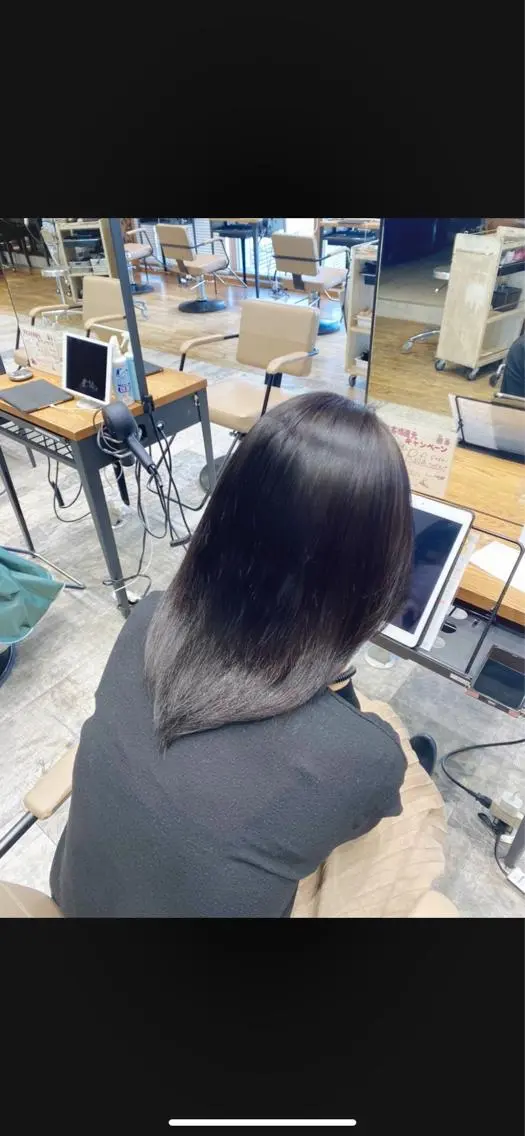 カラー 銀座/レイヤー 顔周りカット溝手優太のヘアスタイル