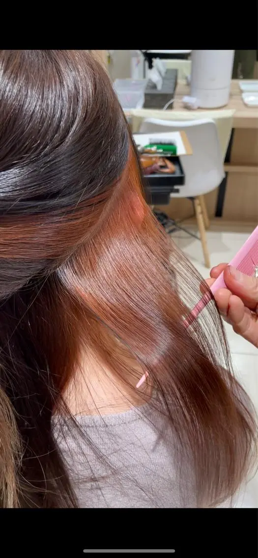 ロング 銀座シロー　村山 レツのヘアスタイル