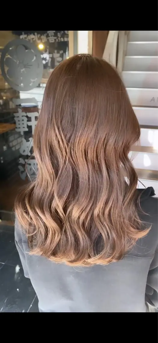カラー アクアカラー バレイヤージュ ブリーチ ダブルカラー グラデーションカラー 似合わせカット０円！ MASATOのヘアスタイル
