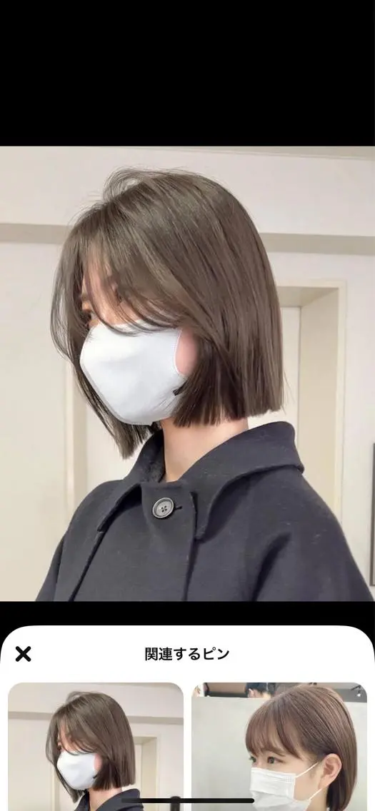 ショート ヘアアレンジ 韓国好き🇰🇷 美容師MIKUのヘアスタイル